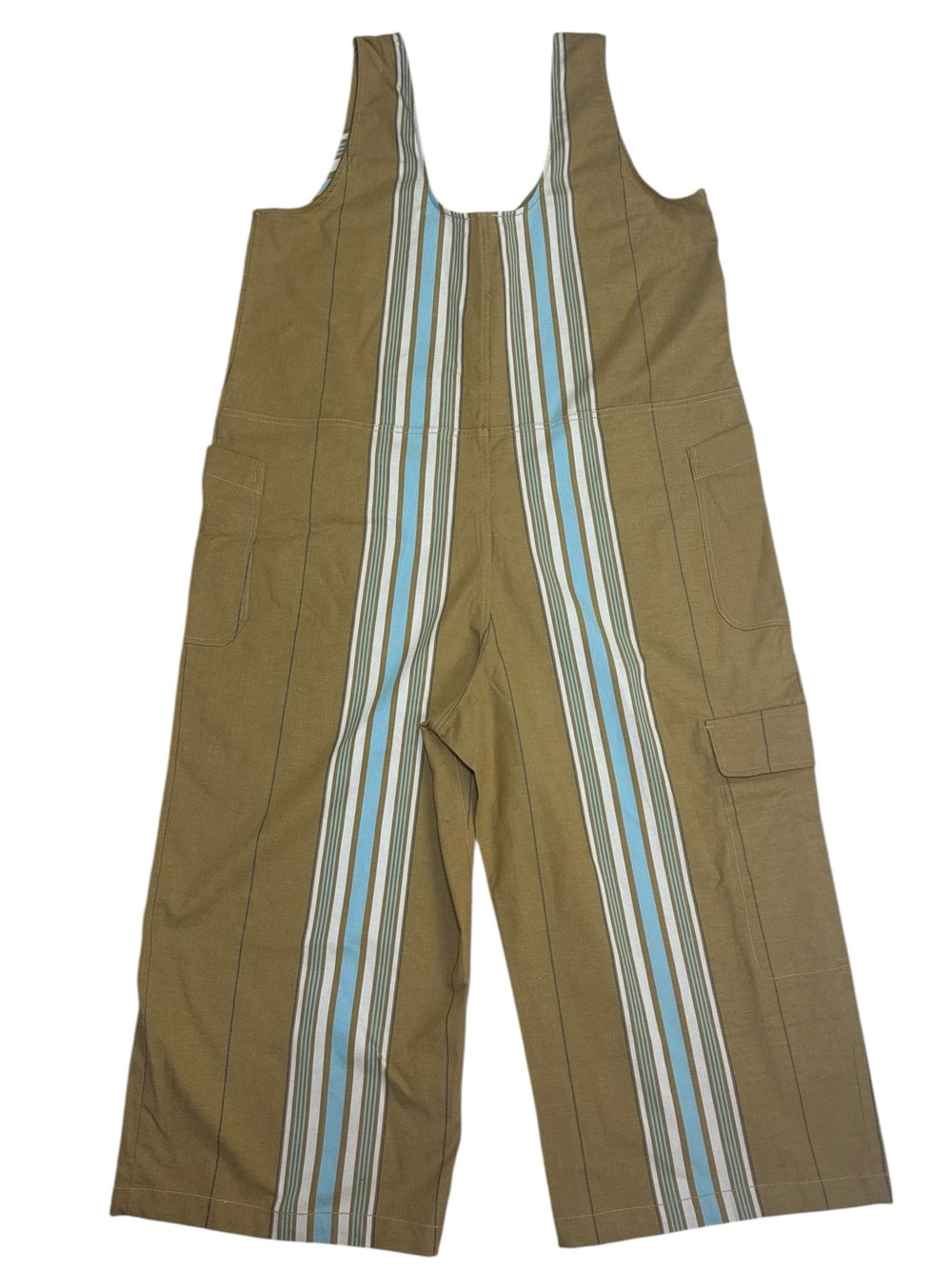 Anthropologie Pilcro Front-Zip Utility Overalls, Size XL - Picture 5 of 10